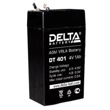 Аккумуляторная батарея Delta 1 Ач 4 Вольт DT 401