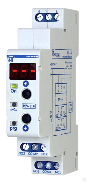 Реле времени новатек электро