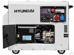 Дизельный генератор Hyundai DHY 8000SE-3 #1