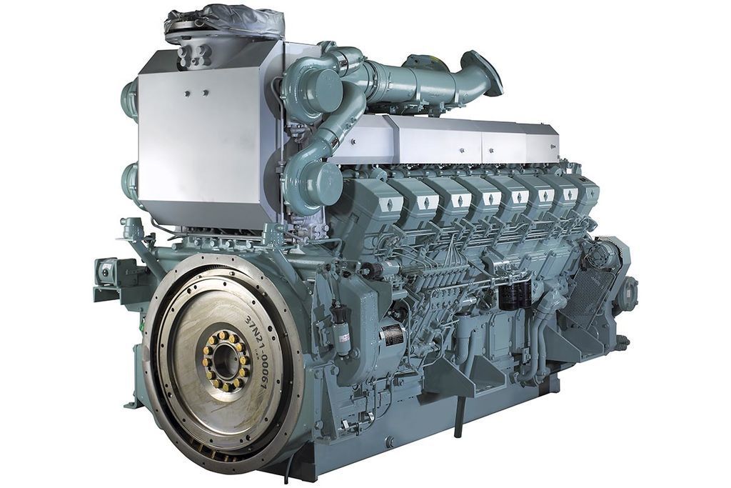 Двигатель для дизельной электростанции Mitsubishi S16R-PTAA2 #3