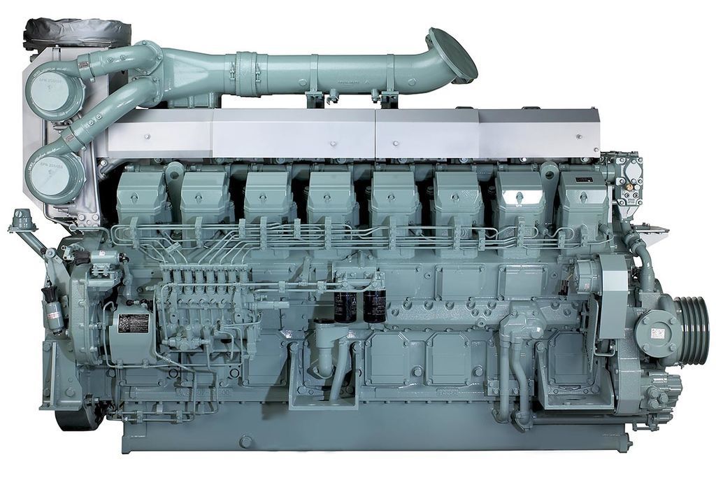 Двигатель для дизельной электростанции Mitsubishi S16R-PTAA2 #6