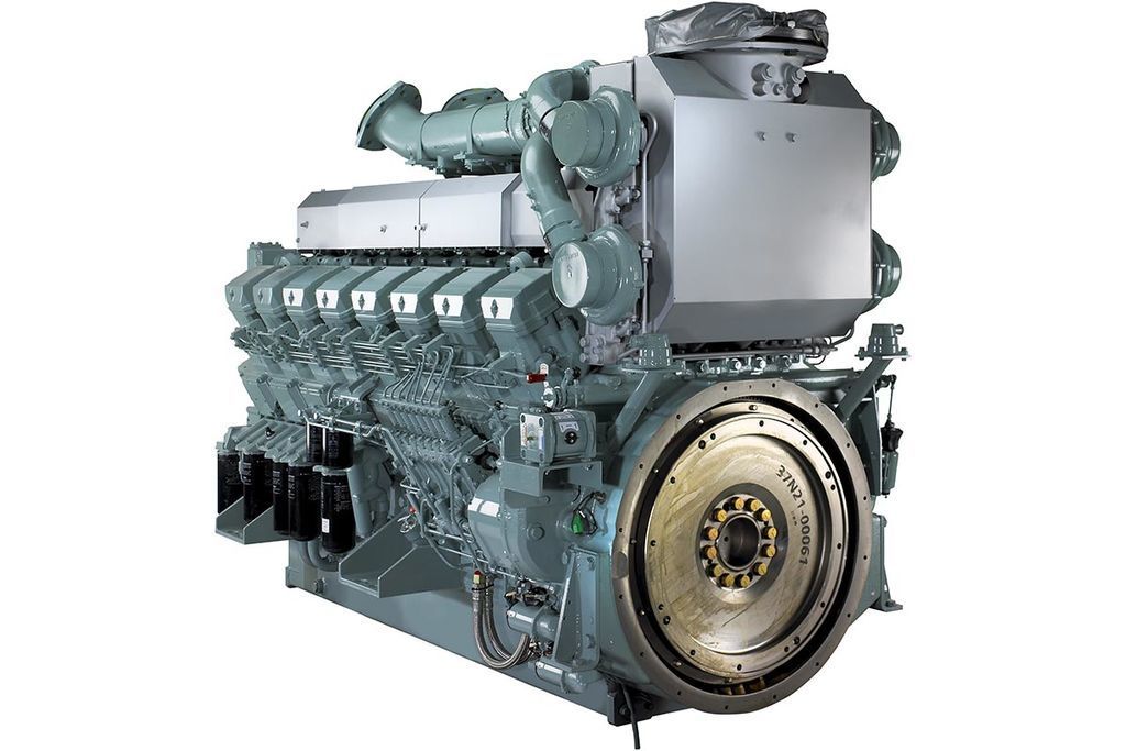 Двигатель для дизельной электростанции Mitsubishi S16R-PTAA2 #9