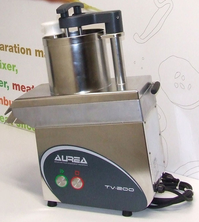 Овощерезка электрическая 320 кг/ч, 1 скорость 350 об/мин, с подключением 380/3/50 Aurea TV200 (01XAC