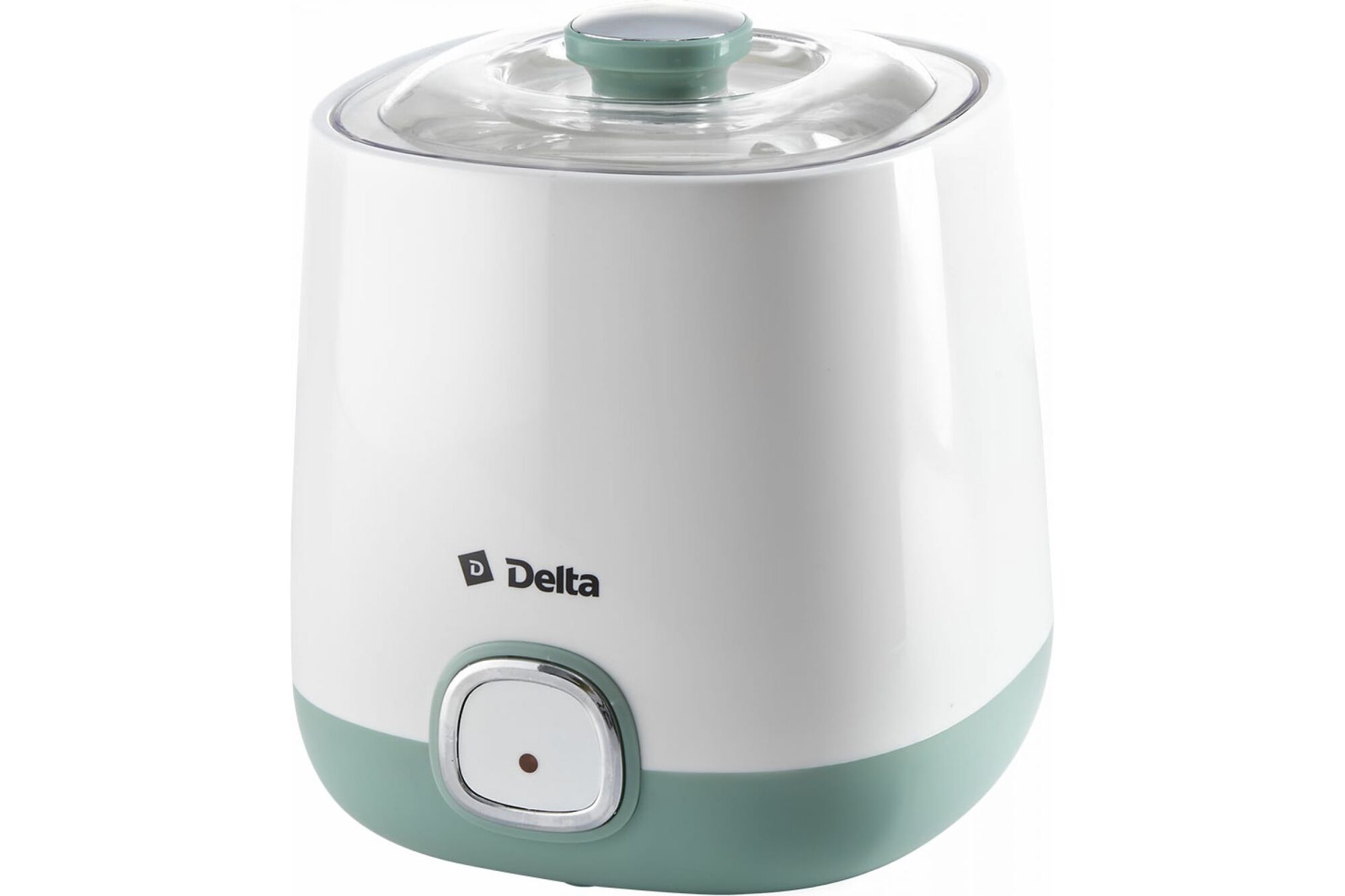 Электрическая йогуртница Delta DL-8400 объем контейнера 1 л, белый с серо-зеленым Р1-00004492 7