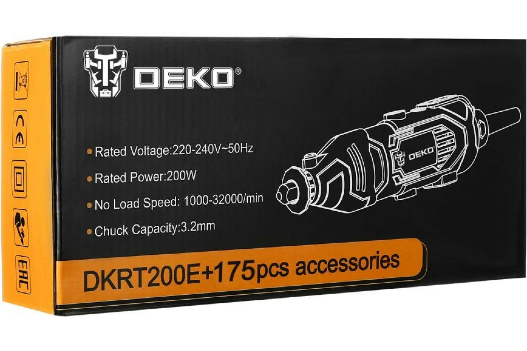 Гравер Электрический Deko Dkrt200e Купить