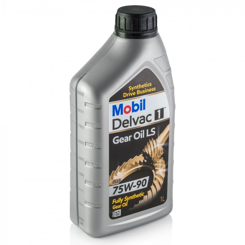 Трансмиссионные масла используются. Mobil Delvac 1 Gear Oil LS 75w-90. Трансмиссионное масло мобил 75w90 синтетика. Масло трансмиссионное 75w90 мобил. Масло редукторное мобил 75w90.