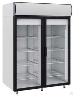Холодильный шкаф со стеклом Polair Standard DM114-S 