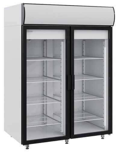 Холодильный шкаф со стеклом Polair Standard DM114-S