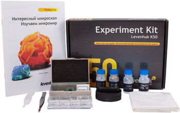 Набор для опытов с микроскопом Levenhuk K50 (13461)