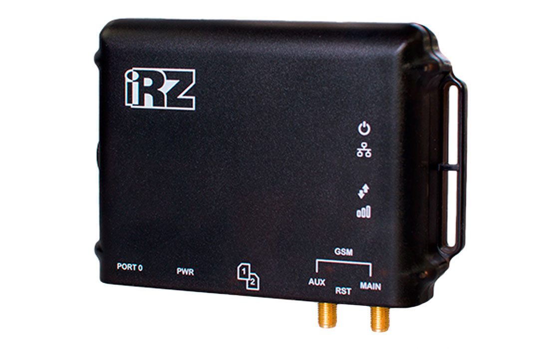 Роутер IRZ RU01w (3G до 14,4 Мбит/с, 2xSIM, 1xLAN, Wi-Fi, GRE, OpenVPN, PPTP)
