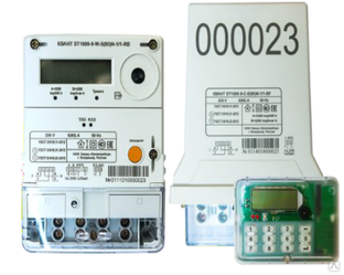 Счетчик электроэнергии однофазный многотарифный Квант ST1000-9-C-5 (80) N-1/1-BF1 