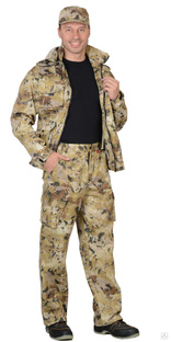 Костюм ПУМА куртка, брюки (ткань Грета 210) КМФ Саванна #1
