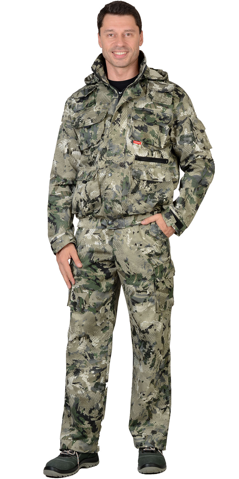Костюм ПУМА куртка, брюки (ткань Грета 210) КМФ Степь