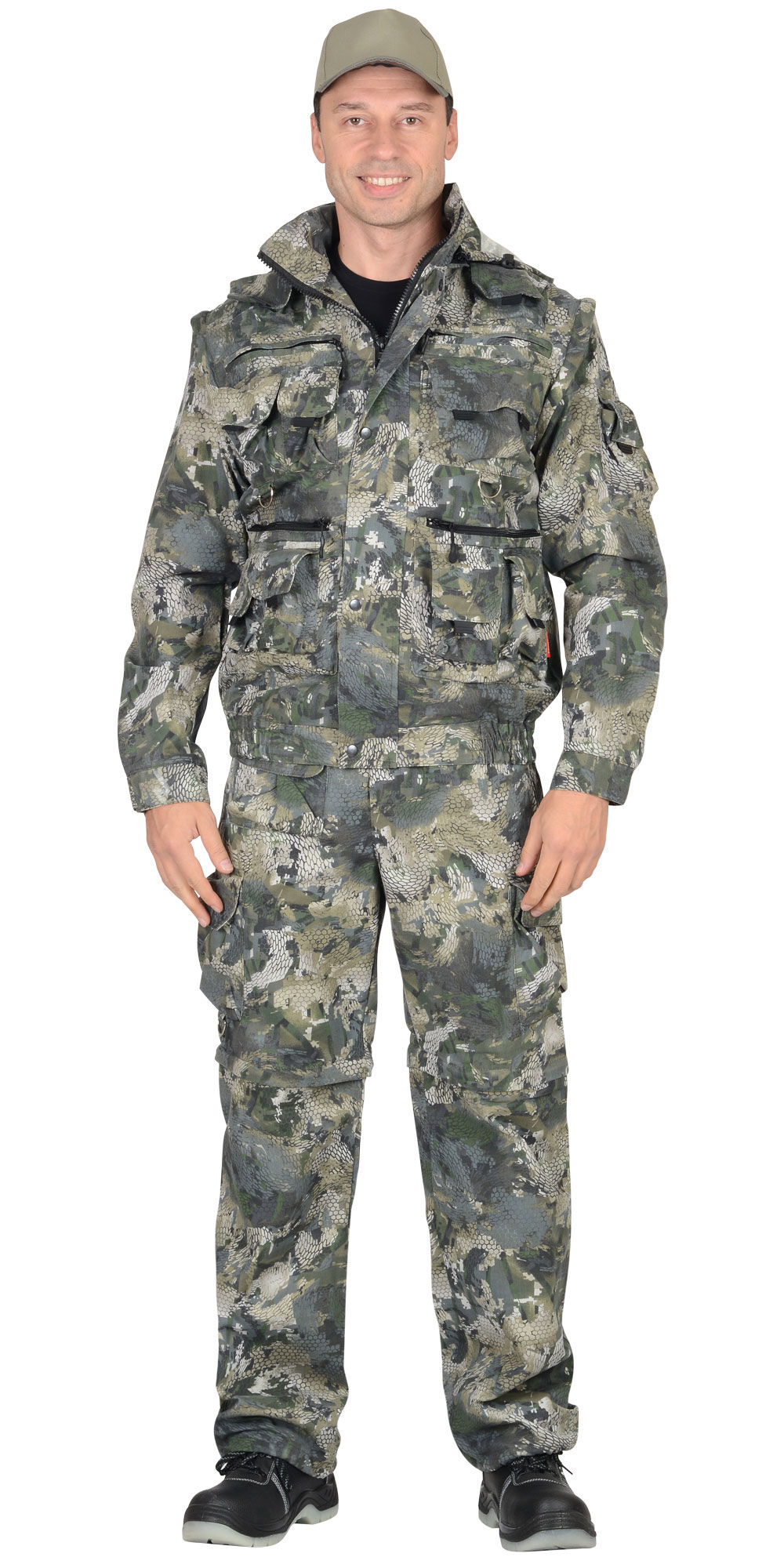 Костюм ТИГР куртка, брюки (ткань Орион 210) КМФ Степь