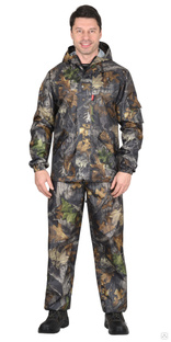 Костюм ТУРИСТ куртка длинная, брюки (ткань Оксфорд) КМФ Темный лес #1