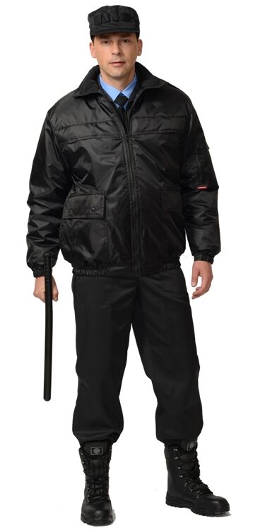 Куртка ШТУРМ-ЛЮКС короткая, чёрная