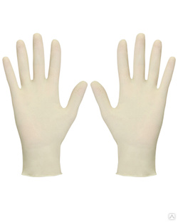 Перчатки анатомические латексные (АЗРИ) (отгрузка кратно 15 пар) 