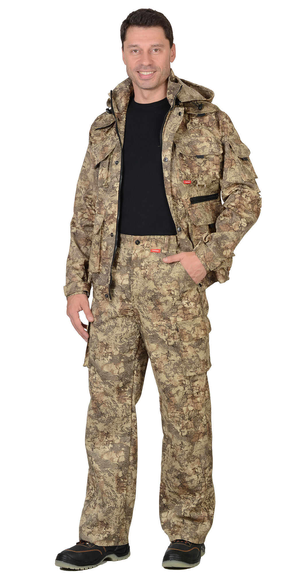 Костюм ПУМА куртка, брюки (ткань Грета 210) КМФ Памир