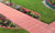 Плитка тротуарная полимерпесчаная садовая 330х330х20 мм (0,1089 м2) красная #3