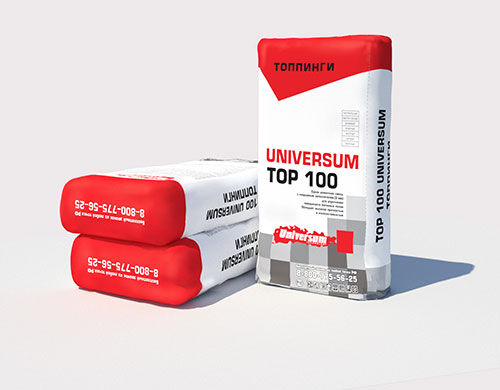 Смесь сухая цементная на основе кварца TOP 100 Universum