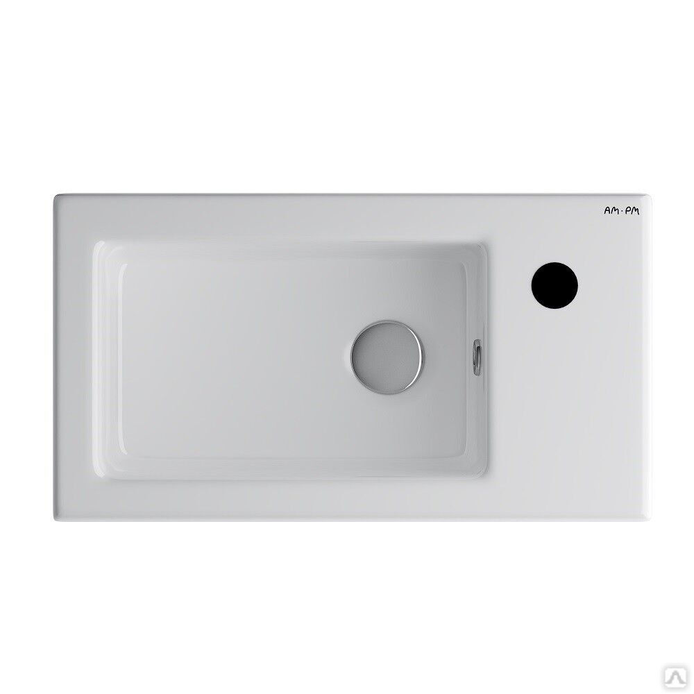 Раковина мебельная, керамическая, 45 см, встроенная, цвет: белый, глянец M85AWCC0452WG X-Joy