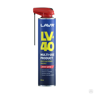 Смазка многоцелевая LAVR LV-40 520 мл с дозатором 