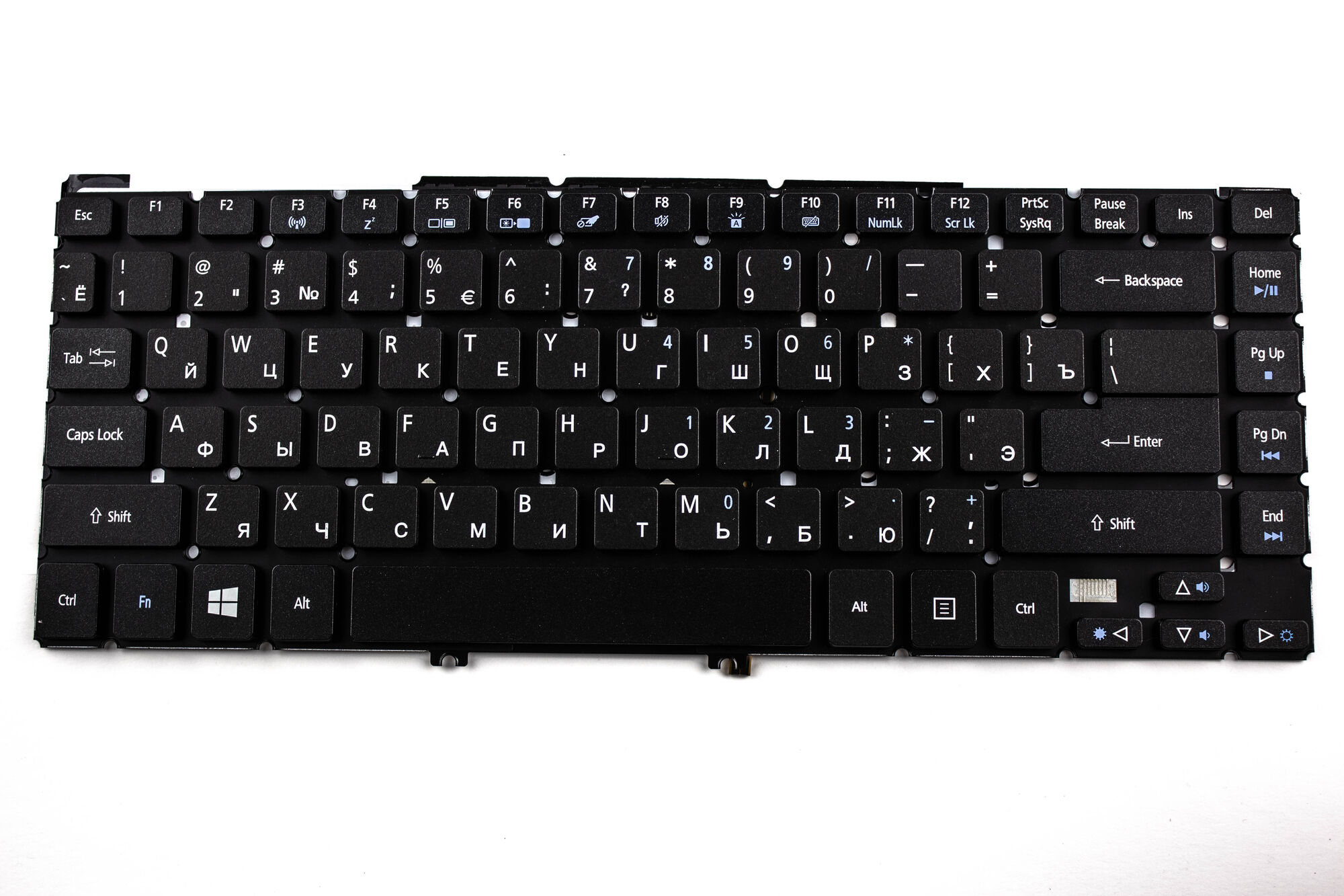 Клавиатура для Acer R7-571 R7-572 c подсветкой p/n: 9Z.N9LBC.A1D, PK130YO1A00, NK.I1417.0CA
