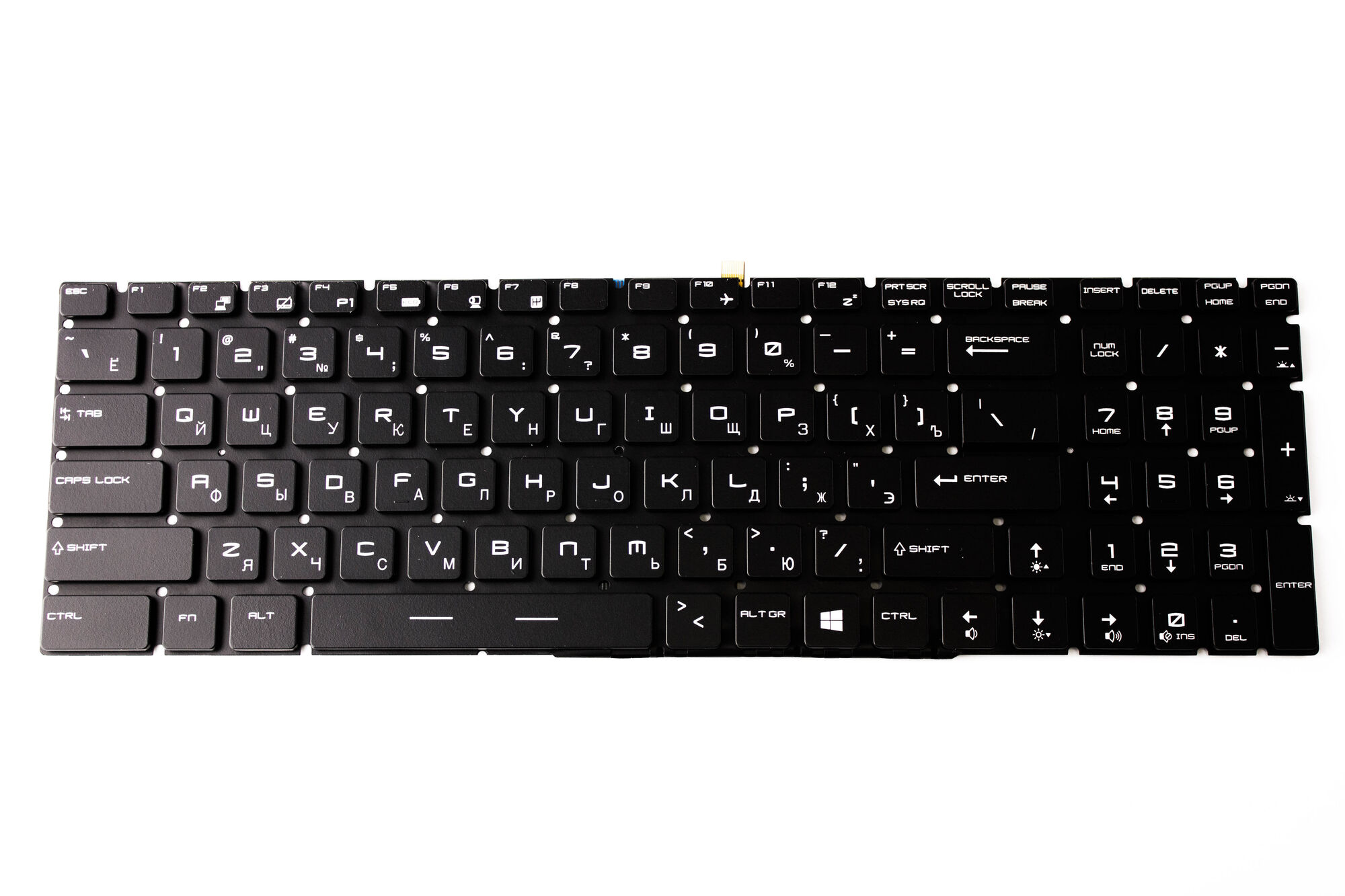 Клавиатура для MSI GE62 GE72 p/n: V143422GK1, S1N-3ERU2U1-SA0