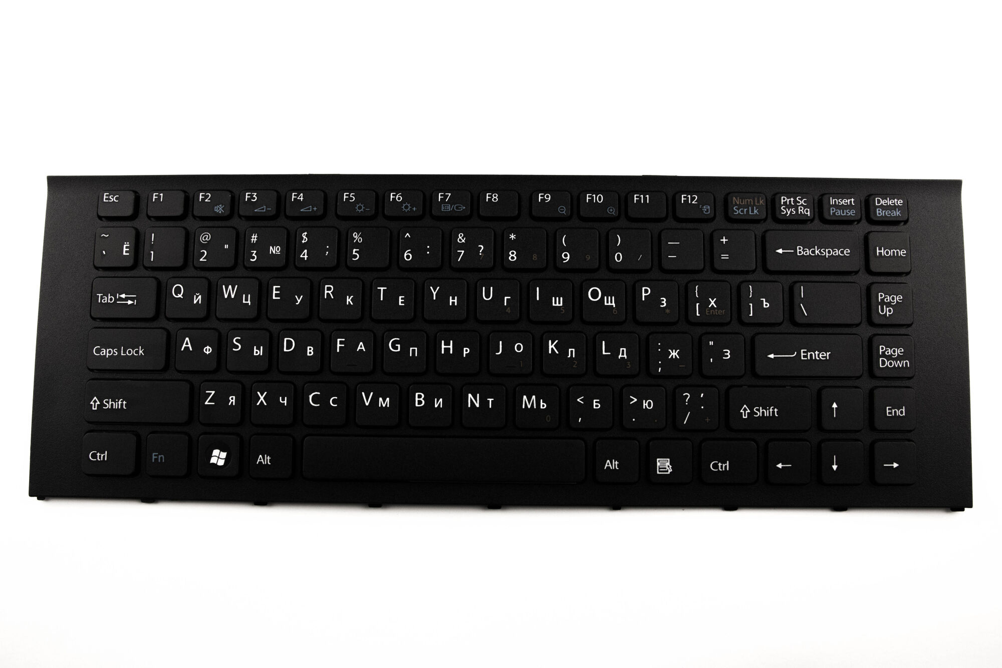 Клавиатура для ноутбука Sony VPC-EA черная с рамкой p/n: V081678F, V081678FS1, 550102L13-203-G