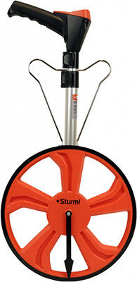 Колесо измерительное Sturm 4020-01-318 10км электронный счетчик телеск.рукоятка чехол