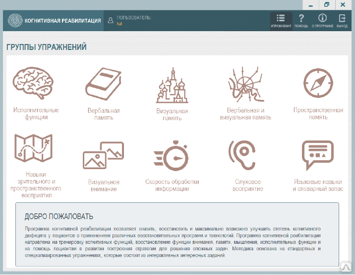 Персональный компьютер с программами когнитивной реабилитации что это такое