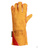 Краги спилковые ГРЕНАДЕР, нить Кевлар, оранжевый с красной накладкой, дл.40 см, р. 11 (КРА008) #2