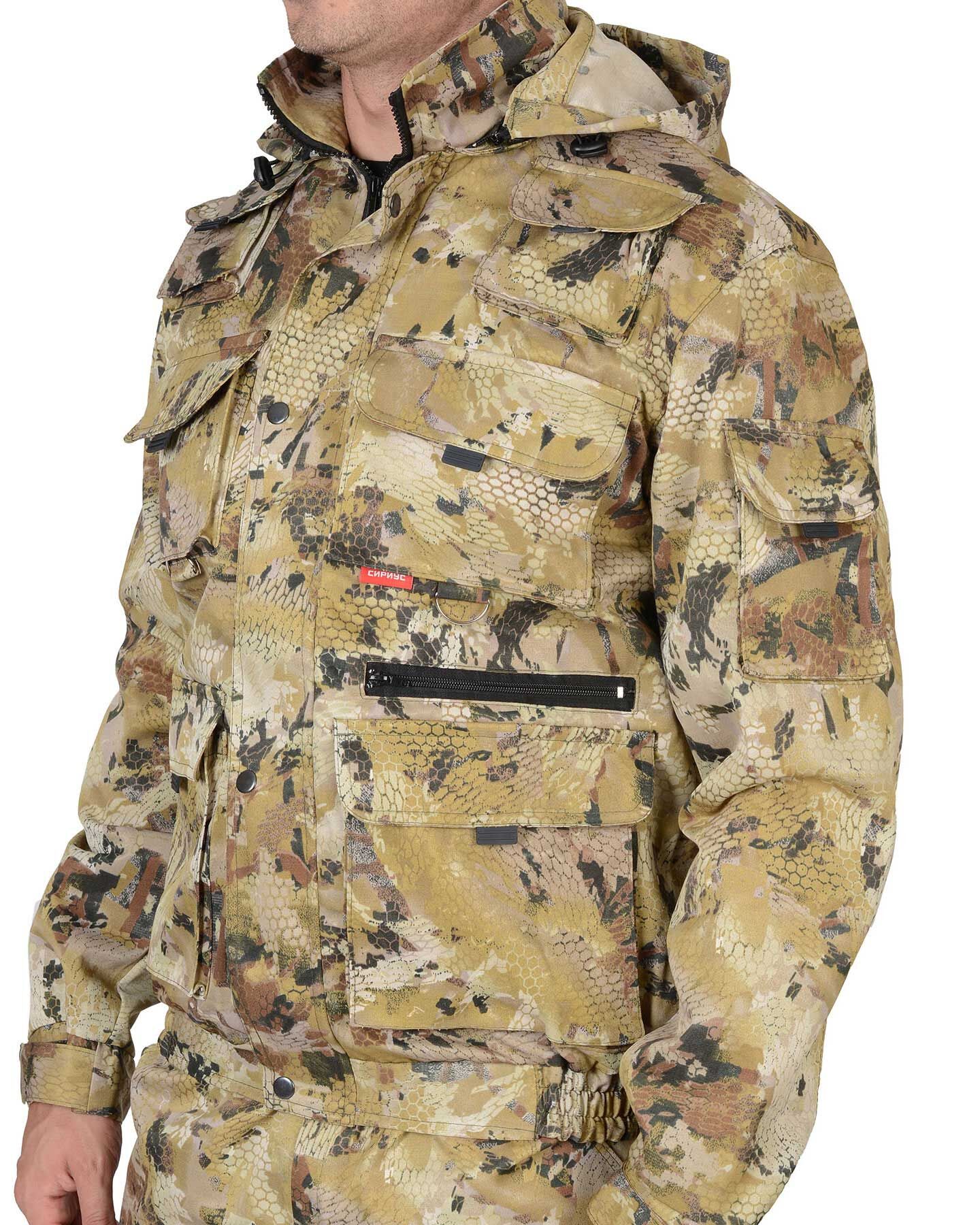 Костюм ПУМА куртка, брюки (ткань Грета 210) КМФ Саванна 6