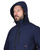 Куртка АЗОВ удлиненная с капюшоном синий софтшелл пл 350 г/кв.м #3