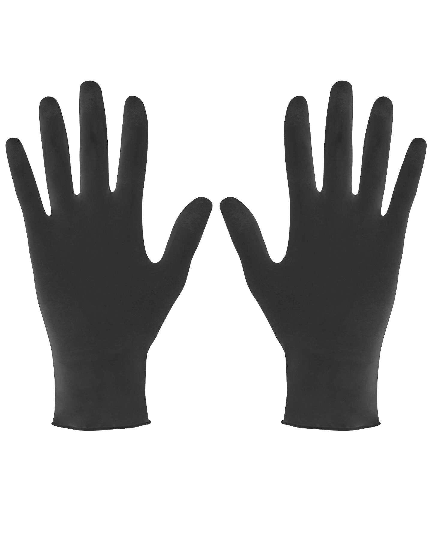 Перчатки однораз. "Black Nitrile" нитрил,неопудр, (мед. диагн.) р.S,M,L.XL. ц. за пару (х50)