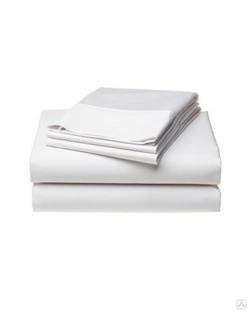 Комплект постельного белья КПБ 1,5 спальный бязь отбеленная ГОСТ 142 г/м2 (2 наволочки 70х70) (ЧЗ) 