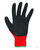 Перчатки Safeprotect НейпЛат (нейлон+латекс, красный с черным) #2