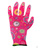 Перчатки "САДОВЫЕ" розовые (100% нейлон, с принтом, покр. прозр. нитрил) уп120пар #3