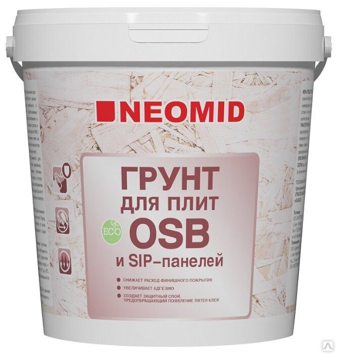 Неомид Грунт для плит OSB, 14 кг 1