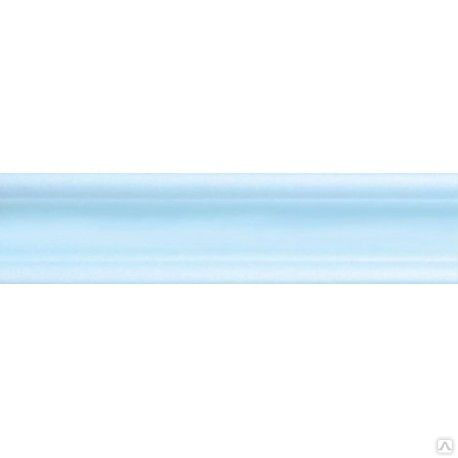 Плинтус потолочный Р01 Агат (Голубой) 25*25мм длина 1 метр