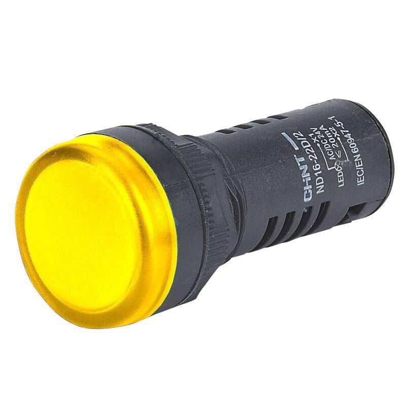 Индикатор помехозащищенный ND16-22D/4K2 цвет желтый AC 230 В (R) CHINT 146693