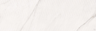 Плитка Meissen Keramik Carrara Chic белый рельеф ректификат 29x89 CCH-WTA052 #1