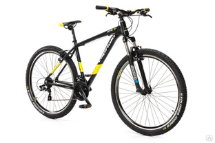 Велосипед CAPRIOLO MTB LEVEL 9.1, рама алюминий 19'', колёса 29'' (чёрный (матовый)-жёлтый) Сербия #1