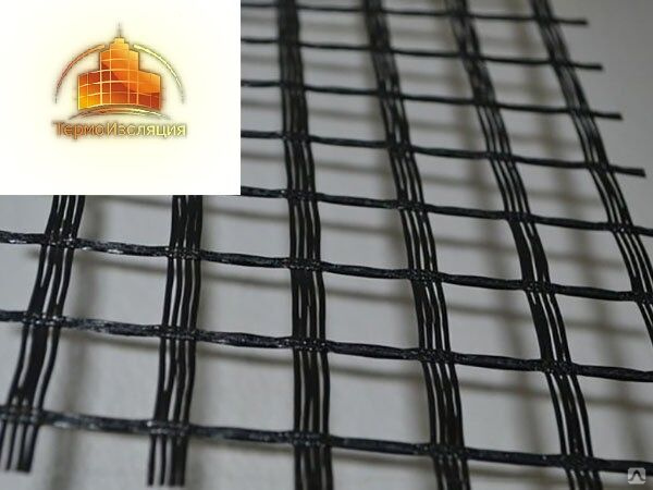 Сетка базальтовая СБН-С 25х25 мм разрывные 50/50 (ячейка 25х25 мм ...