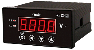 Вольтметр цифровой Omix P94-V-1-0.5-K-I420