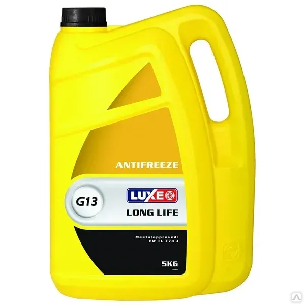 Антифриз LUXE -40 LONG LIFE G13 5 кг желтый