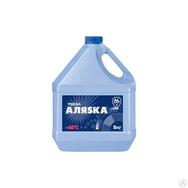 Антифриз Аляска -40 5 кг -синий