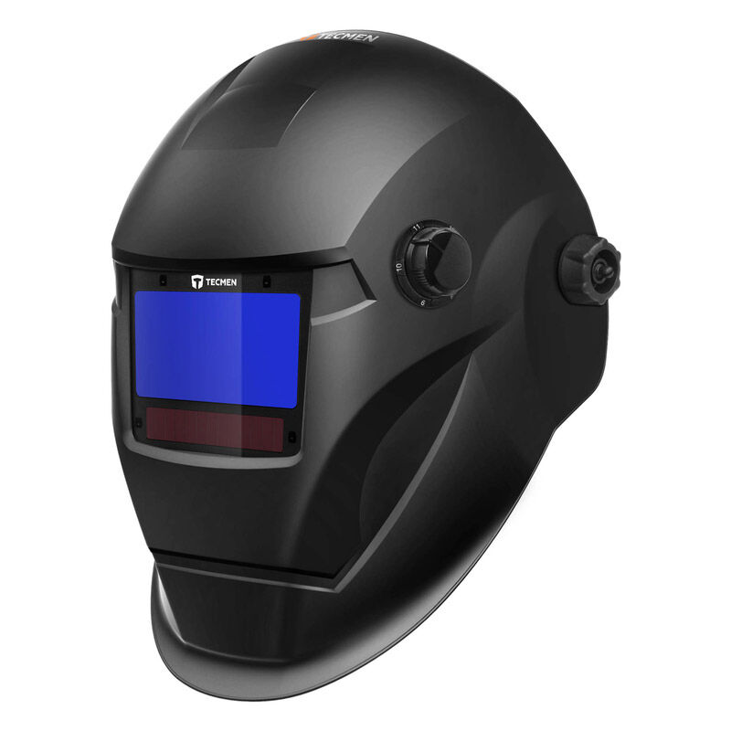 Сварочная маска с автоматическим светофильтром Tecmen ADF - 735S TM14 черная TECMEN