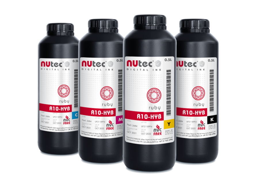 Nutec Бутыль с чернилами Ruby R10-HYB Black (F641.2687)