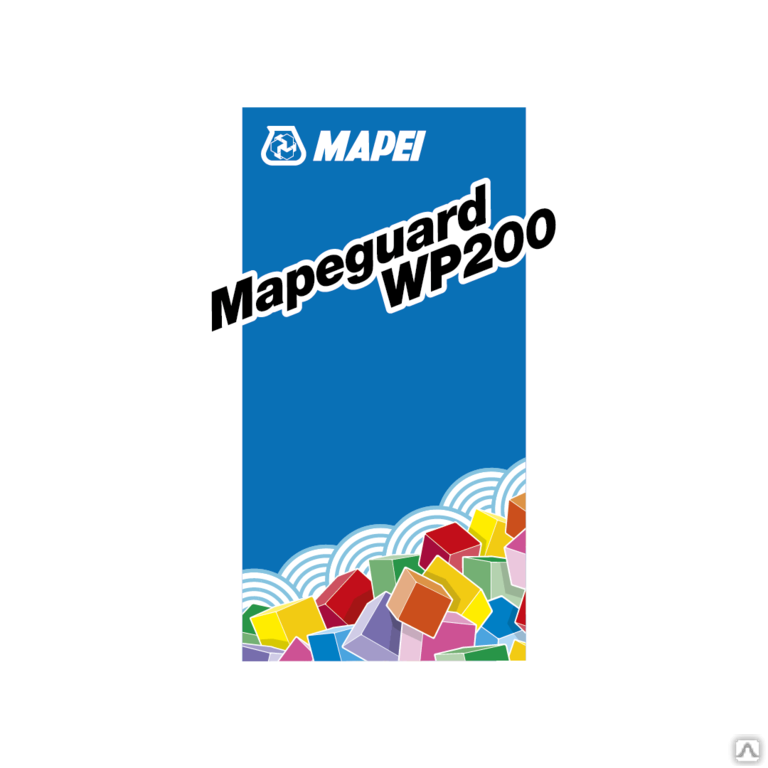 Мембрана антирастрескивающаяся Mapeguard wp 200 rolls 5 м рулон 5 м2